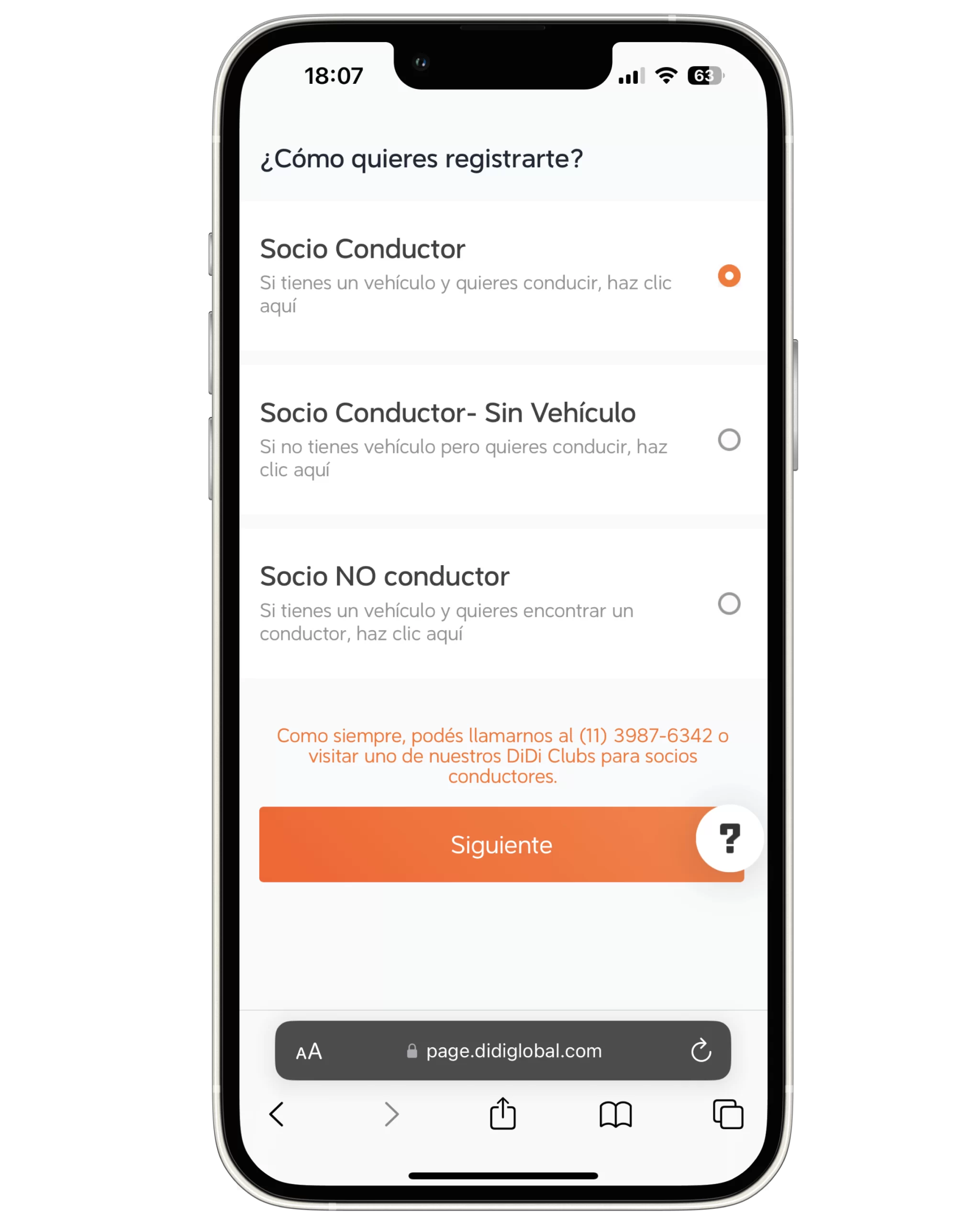Paso 4 - Marcá la primer opción